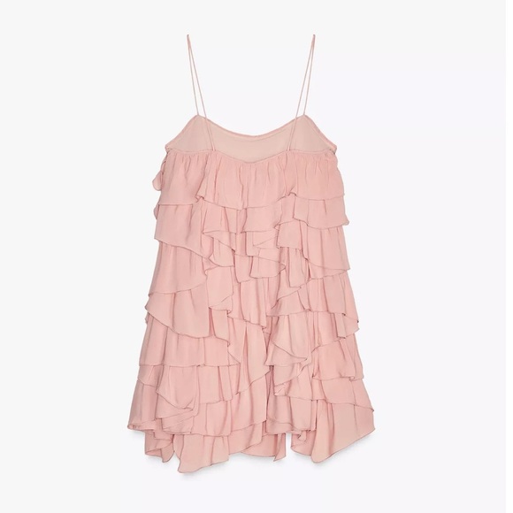 Zara Ruffled Dress ZW Collection - Picture 6 of 9